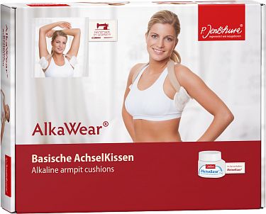 Coussins alcalins pour les aisselles