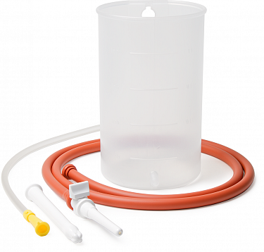 Darmspoelingsapparaat voor de milde darmreiniging