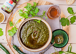 WurzelKraft Zhough - feurige Gewürzpaste aus grünen Chilis