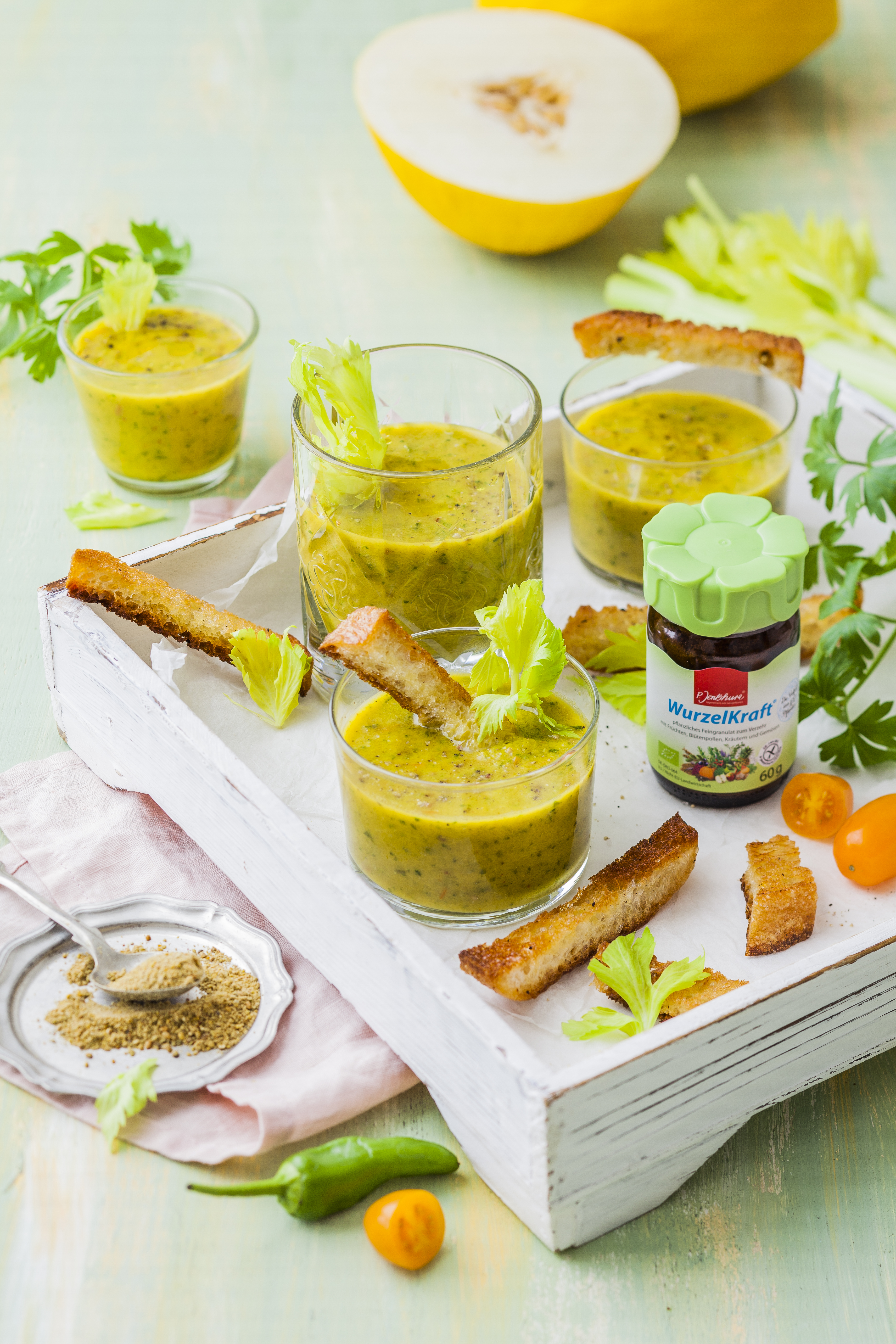 Gazpacho verde à la WurzelKraft