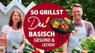 Lecker und gesund: Ute und Roland Jentschura eröffnen die basische Grill-Saison.